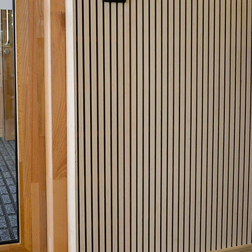 Traitement en bordure de panneau